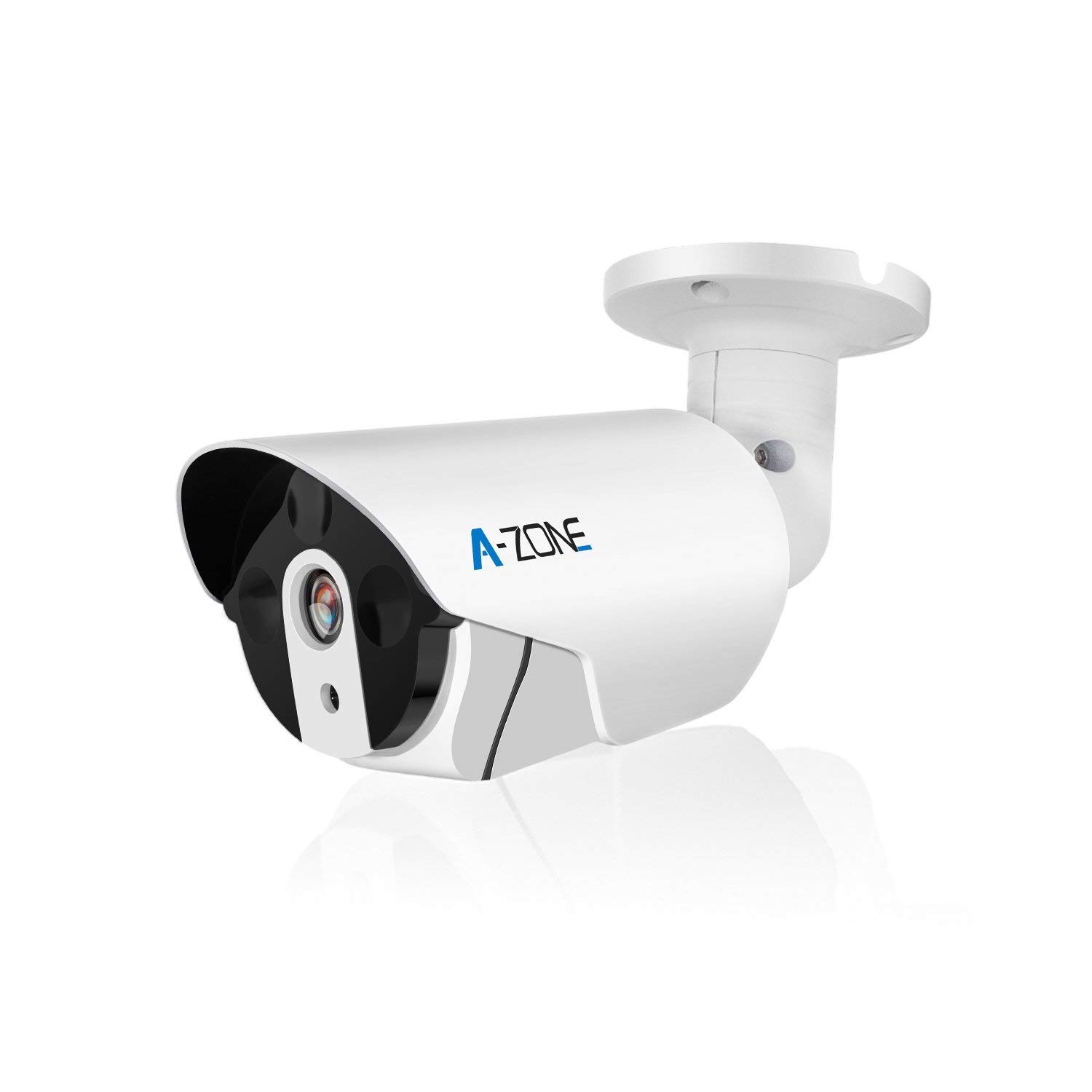 Aゾーン960Pホームセキュリティカメラナイトビジョン耐候性ホワイト,POE CCTV システム